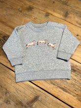 Load image into Gallery viewer, Jumping pony crew neck sweatshirt
